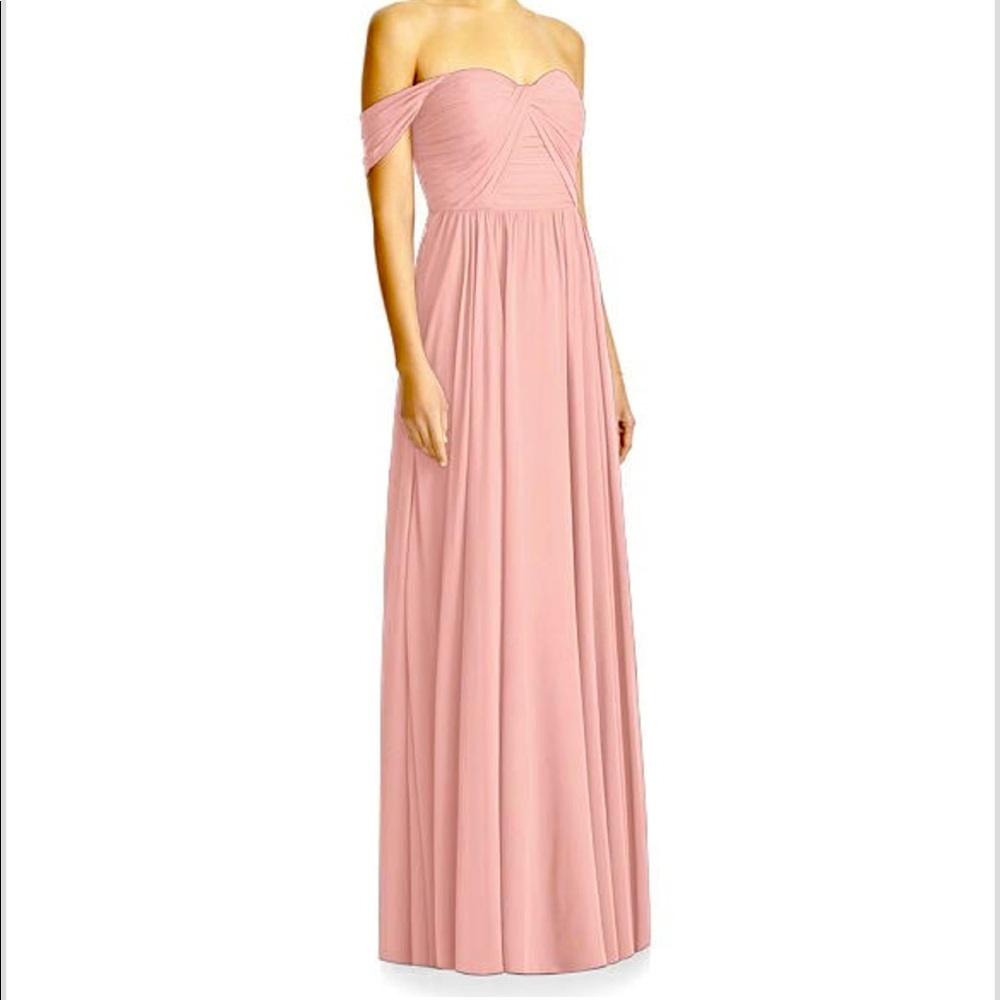Jenny Yoo by Dessy Convertible Bridesmaid Dress Style J521 in Rose